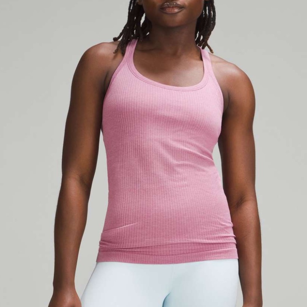 lululemon athletica Dusty Rose Ebb to Street Tank Top